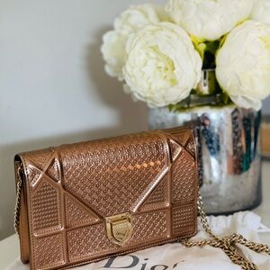 Dior Metallic Bronze Women's Bag